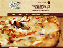 Tablet Screenshot of ninospizza.com